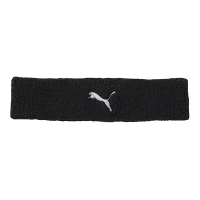 Puma ess core headband 053866, Black, medium