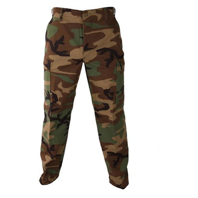Mil tec us woodland bdu field pants rip stop - l, Woodland, medium