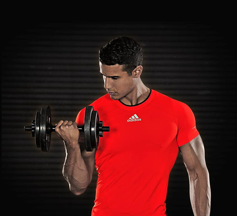 Dumbell bar w/slc (25mm) black-null