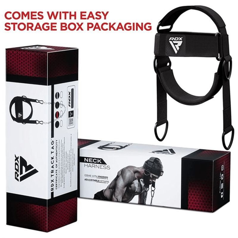Rdx gym head harness h2 black, , medium-null