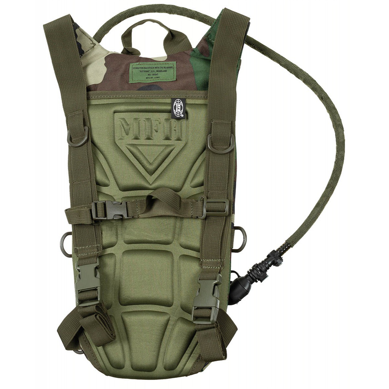 Mfh hydration backpack, with TPU bladder, extreme, 2,5 l,  black/od green/at-digital/woodland - 3-null