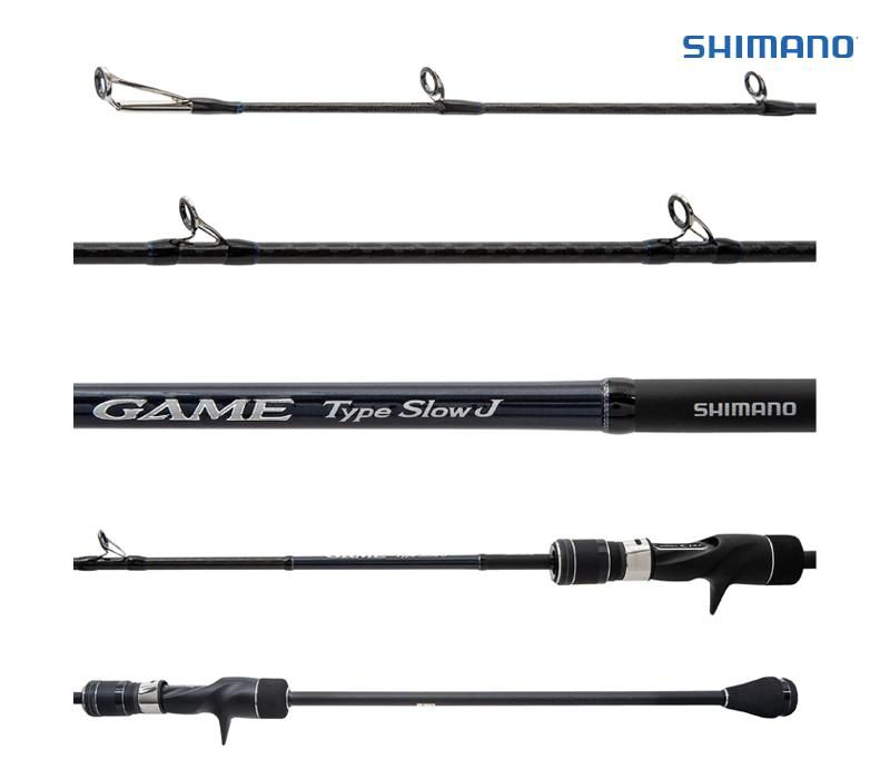 Shimano game type slow j rod (length: 1.98mt, c.w: max 260gr), , medium-null