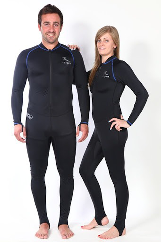 Dive pro lycra full suit uv protection - xl-null