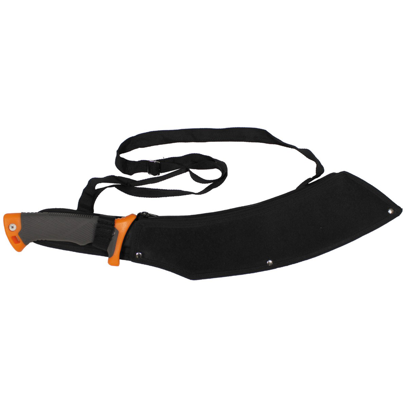 Mhf machete, samurai, black, with nylon sheath-null