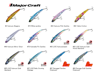 Major craft crossride blade 110 (length: 110mm, weight: 40gr, colour: #87), , medium