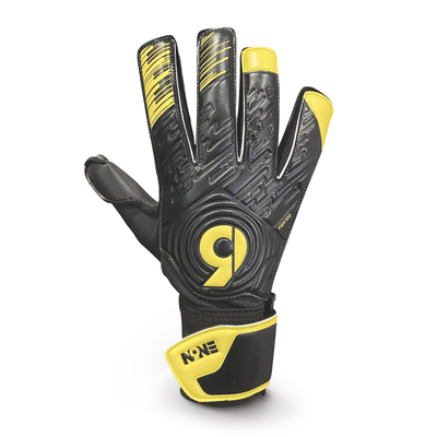 Amila nine savior goalkeeper gloves black 97585, Black, medium