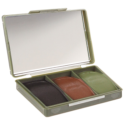 Gb camo face paint, 3 colours, with mirror, 45 g, , medium