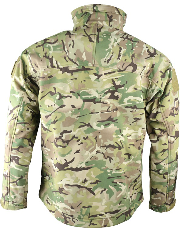 Kombat trooper- tactical soft shell jacket - btp - small-null
