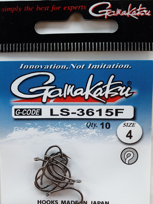 Gamakatsu hooks ls-3615f - 4, , medium