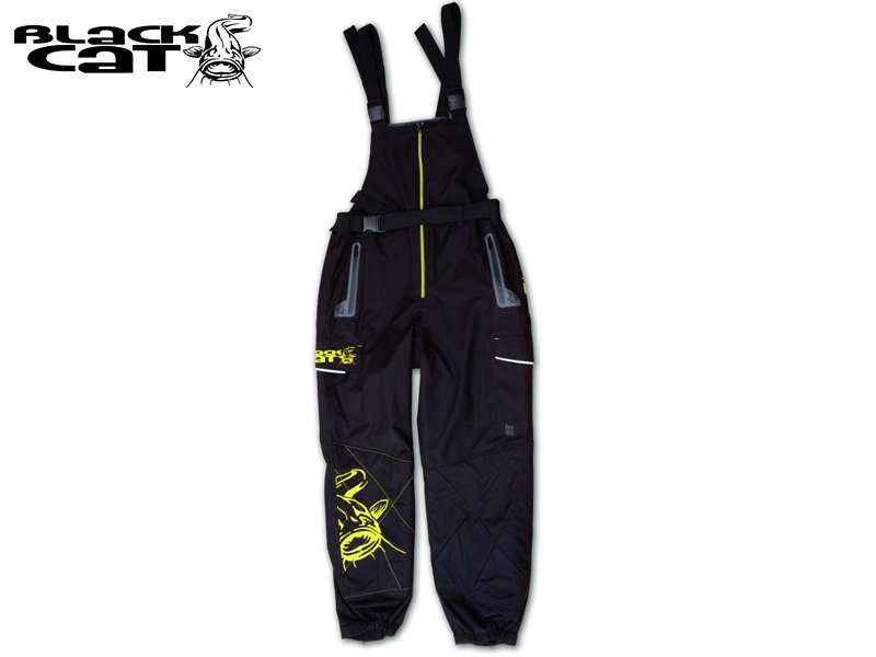 Black cat bib n brace (color: black/yellow, size: l), , medium-null