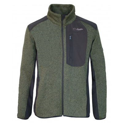 Benisport knit jacket-soft shell aral kaqui - 3xl, , medium