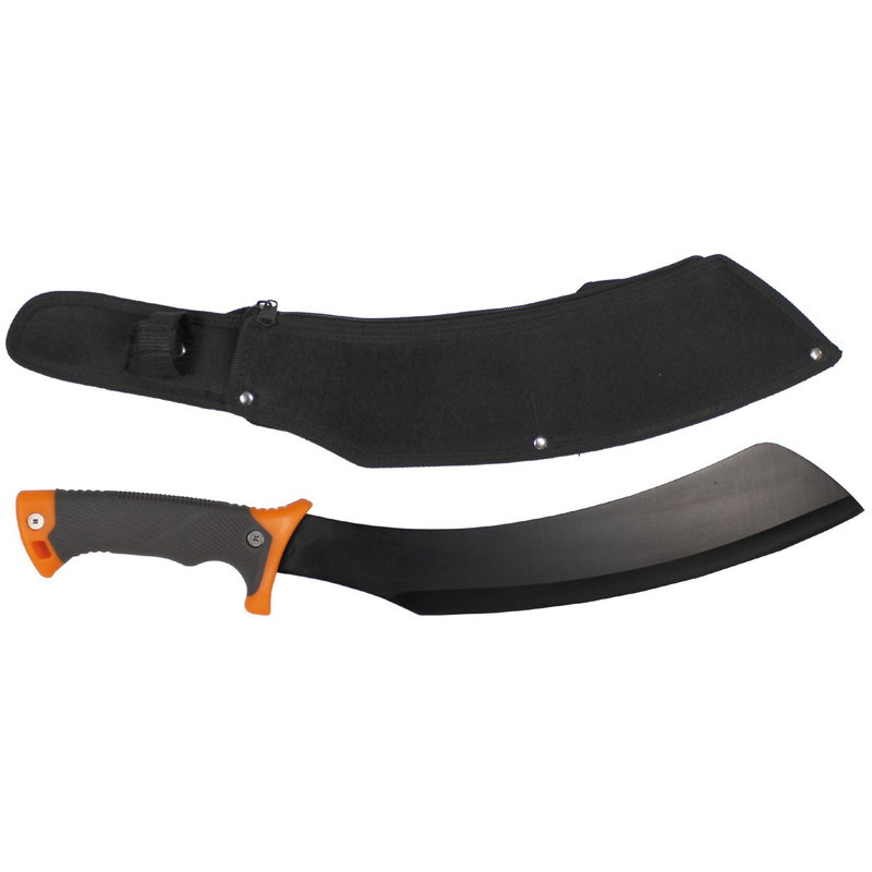 Mhf machete, samurai, black, with nylon sheath-null