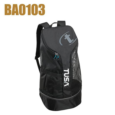 Tusa mesh back pack, Black, medium