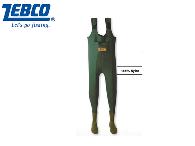 Zebco neoprene waders (model:treaded sole, size: 46/47), , medium