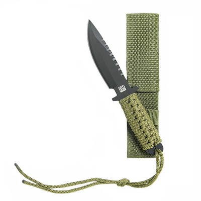 Combat knife recon 7 " model a, Green, medium