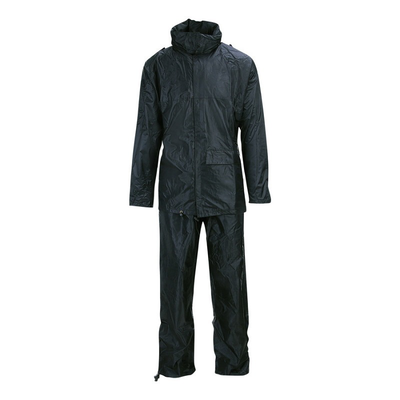 Rain suit dutch black small, Black, medium