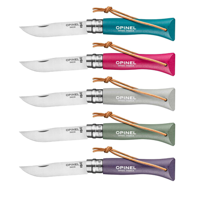 Opinel knife baroudeur inox n.06 - strawberry, , medium