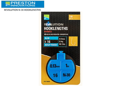 Preston revaluation hooklengths - n30(hook size: 16), , medium