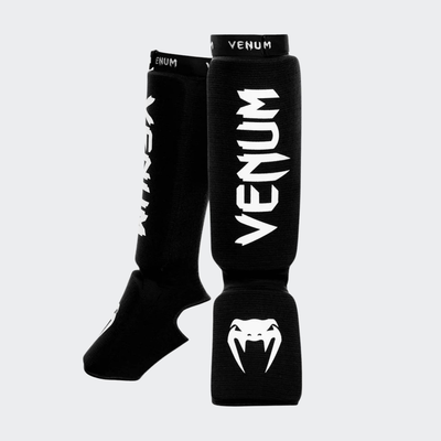 Kontact shin guards, Black, medium