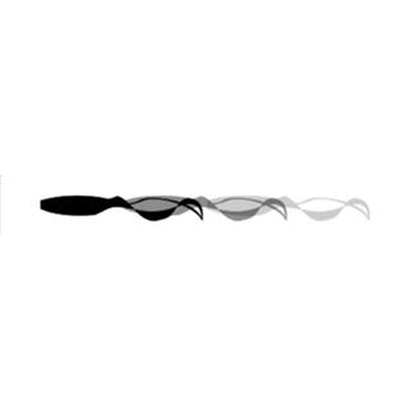 Hayabusa soft fishing lures for free slide - 5-null
