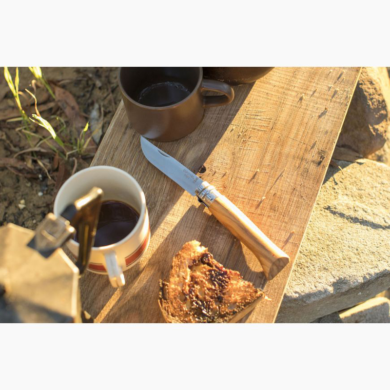 Opinel n&deg;06/n&deg;08 olive wood knife - 2-null