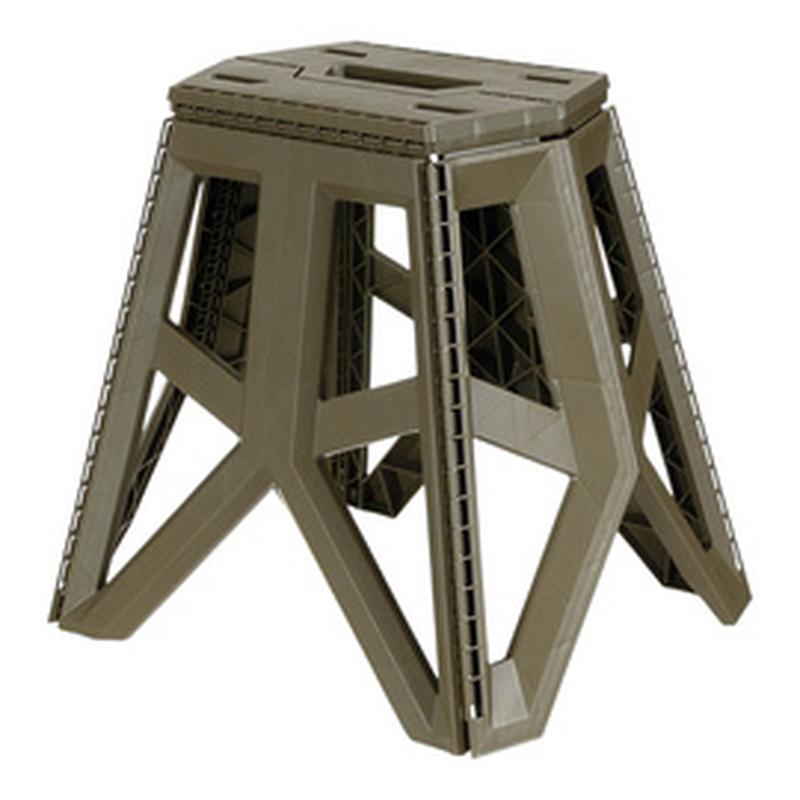 Mfh stool foldable od green - 40cm-null