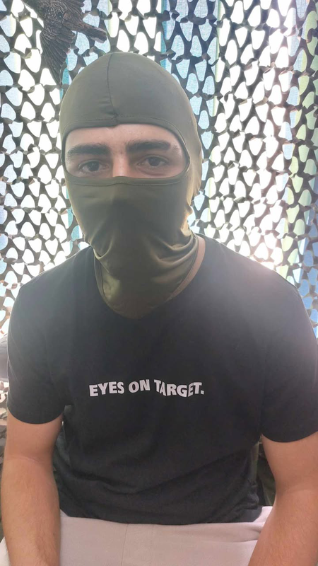 Kombat lightweight balaclava - black-null