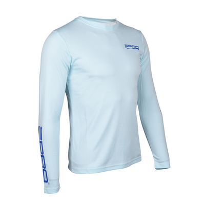 Spro performance ls shirt uv-prot l-blue - xlarge, , medium