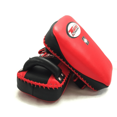 Twins special leather kicking pads red/black, , medium