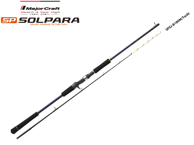 Major craft new sp solpara tachiuo tenya spxj-b180m/tachi (length: 1.80mt, lure: 110-220gr), , medium-null