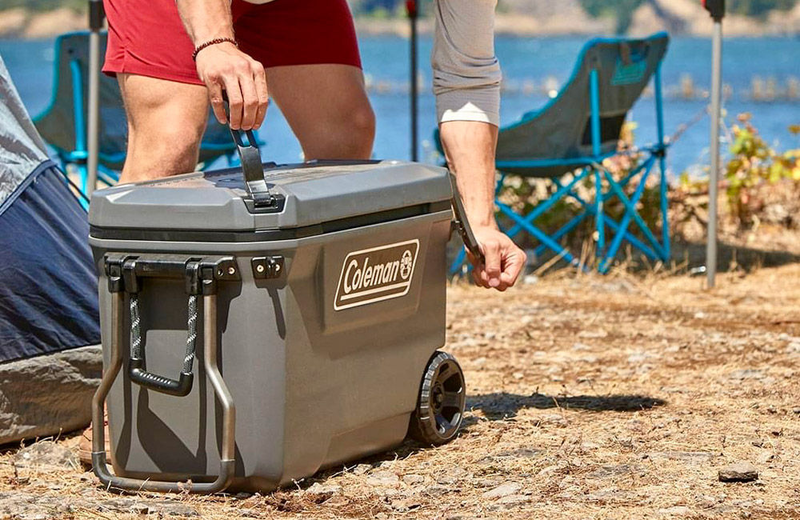 Coleman 65qt (61.5lt) convoy wheeled 4days cooler, , medium-null
