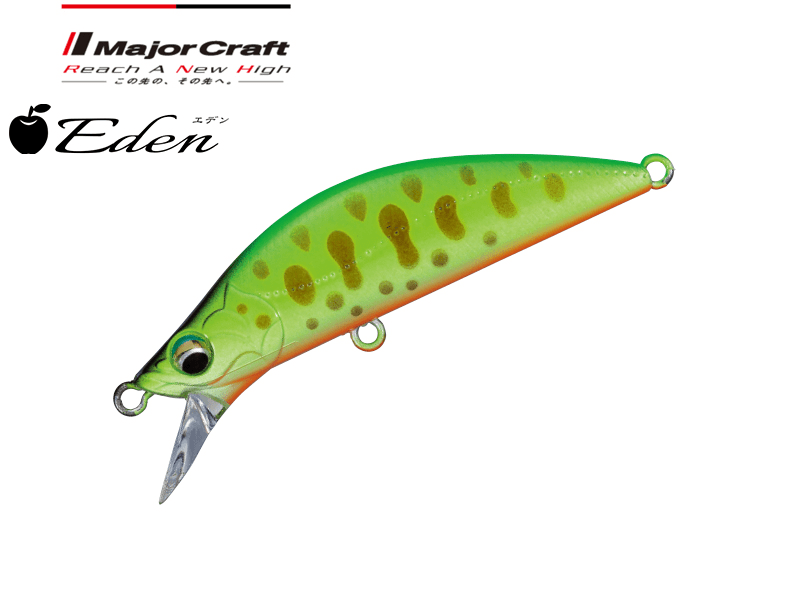 Major craft eden slow sinking edn-45ss (length: 45mm, weight: 3gr, color: #12 chart yamame), , medium-null