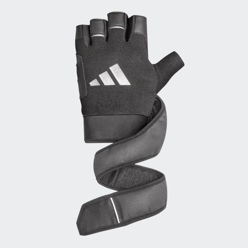 Wrist wrap training gloves-null