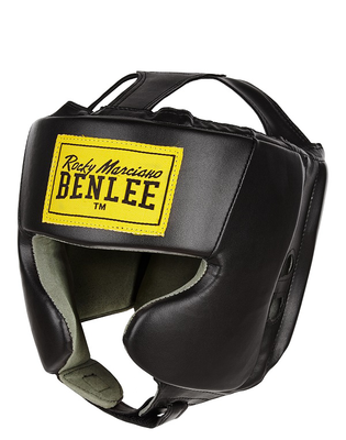 Benlee artificial leather head guard "mike junior" black, , medium