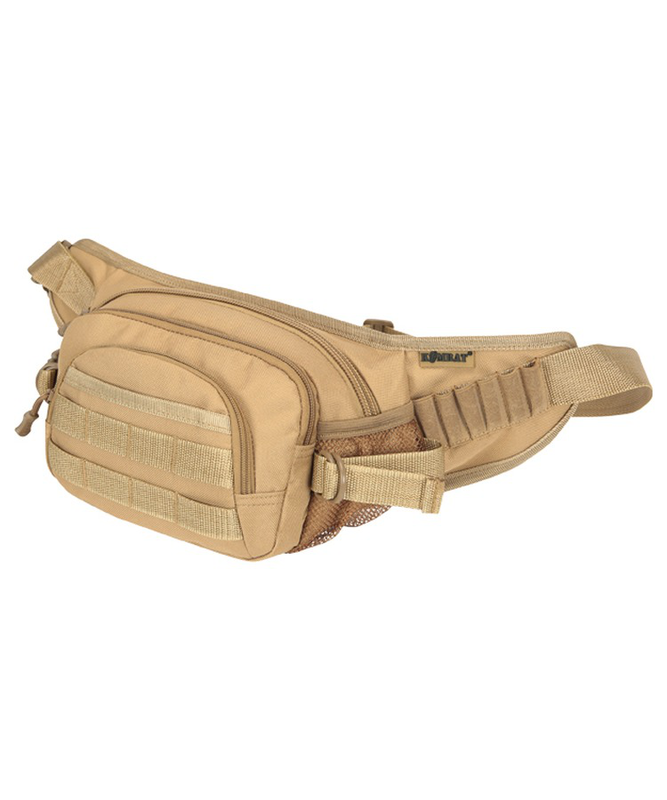 Kombat summit waist bag - 3ltr - coyote-null