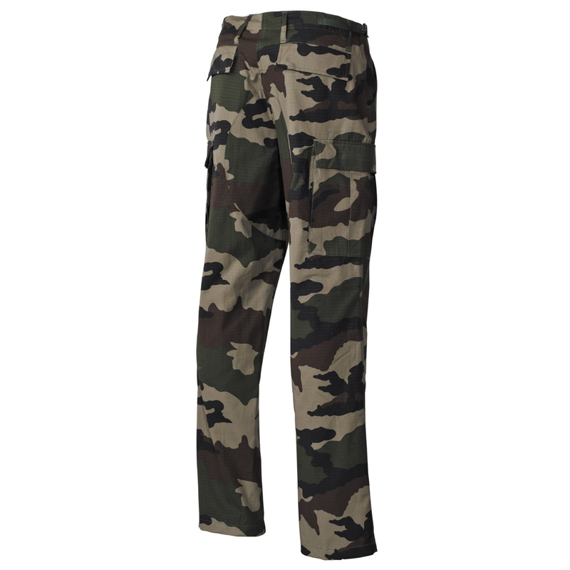 Mfh us combat pants bdu, rip stop, cce camo - medium-null