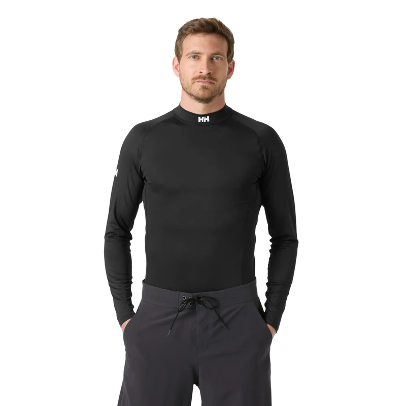 Unisex waterwear rashguard - black , 2xl-null