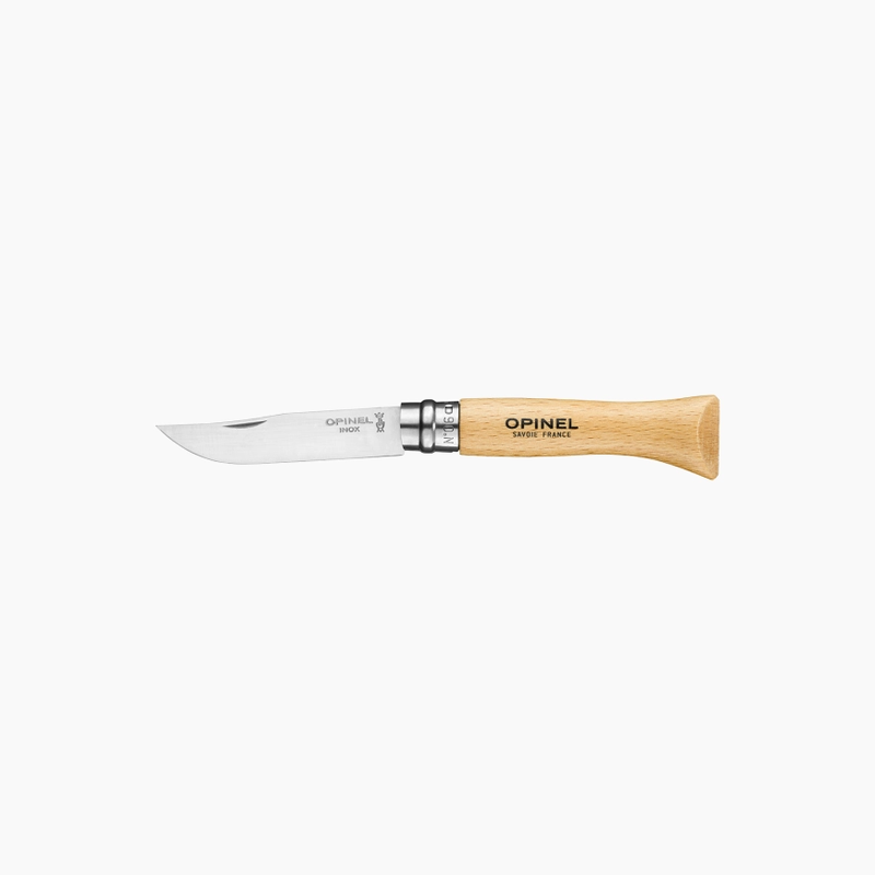 Opinel knife baroudeur n.6 s/s ref.123060-null