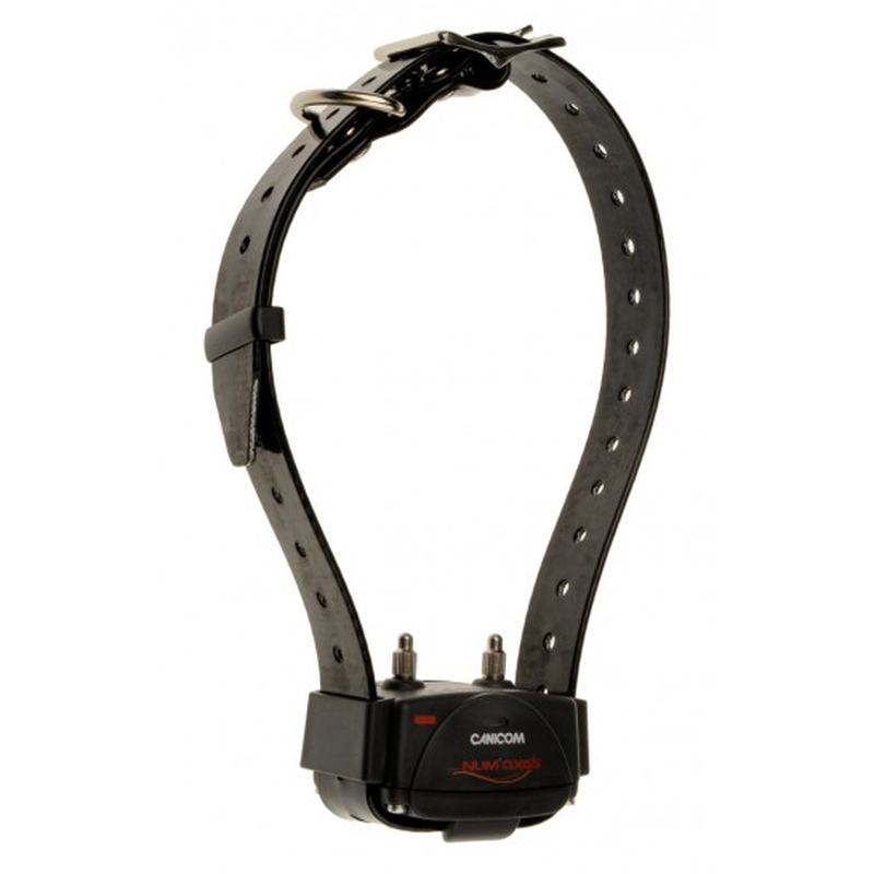 Numaxes canicom 1500 dog training collar (4 strap colours) - black-null