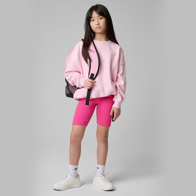 4f ribbed cycling leggings - pink 55n-null