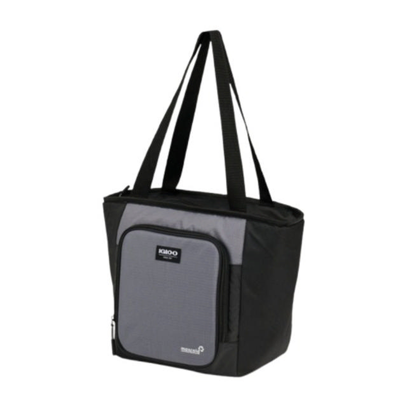 Igloo latitude 16 can tote cooler insulated soft cooler bag carbonite, , medium-null