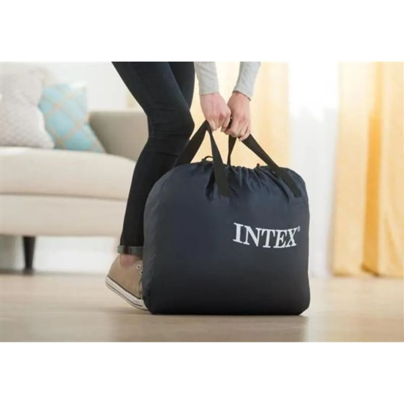 Intex mattress queen ultra plush Airbed with fiber-tech 64428nd, , medium-null