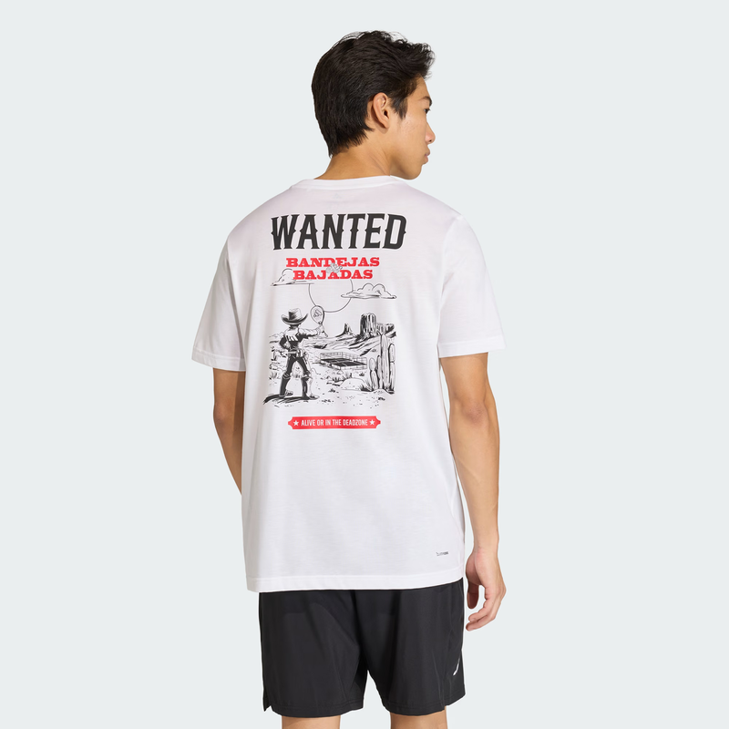 Adidas padel wanted graphic t-shirt kb9433-null