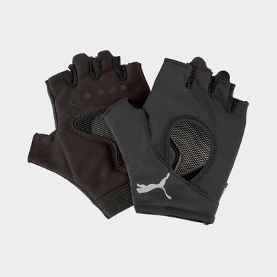 Tr gym gloves, Black, medium