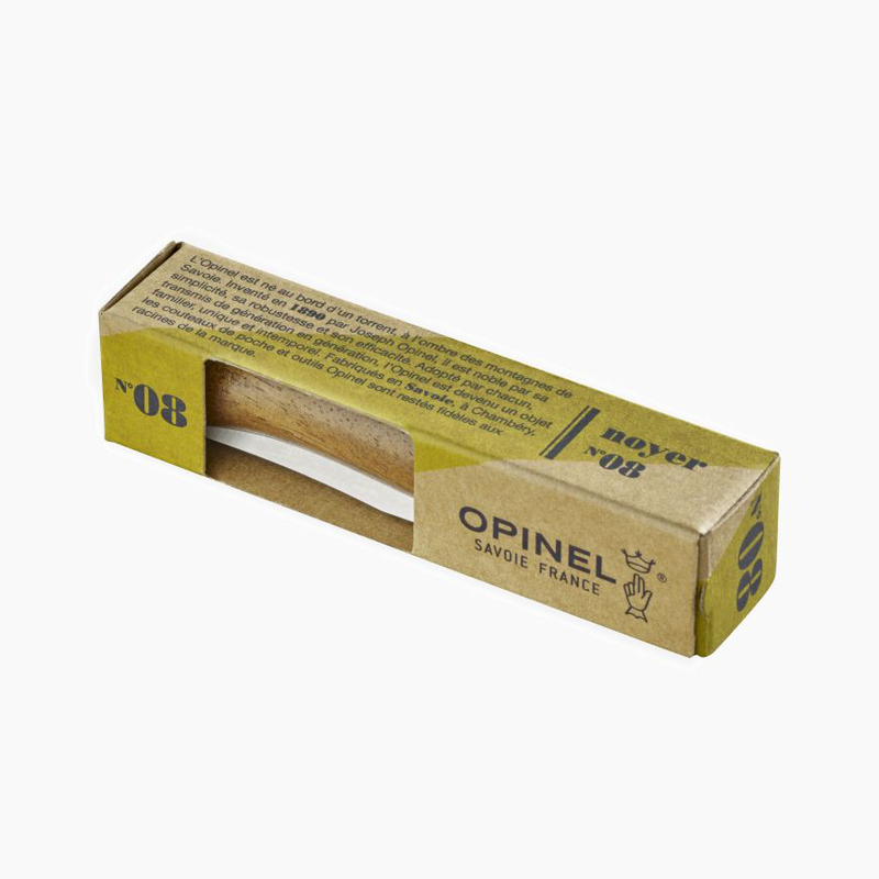 Opinel n&deg;06/n&deg;08 walnut tree wood knife - 2-null