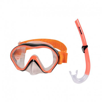 Beuchat oceo kit set junior mask and snorkel, Coral, medium