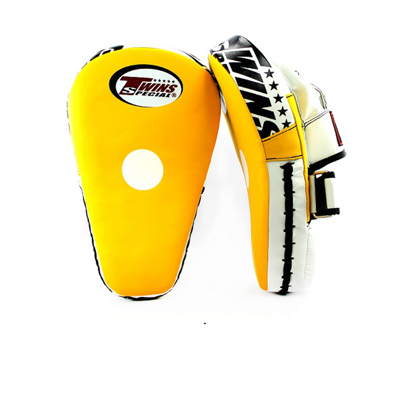 Twins special long focus mitts yellow/white, , medium-null