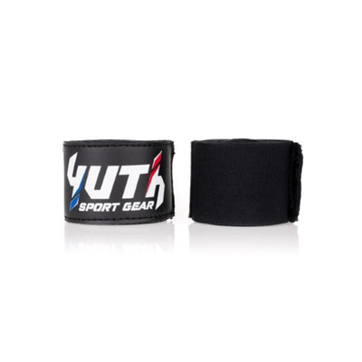 Yuth handwraps black 4.5m, , medium