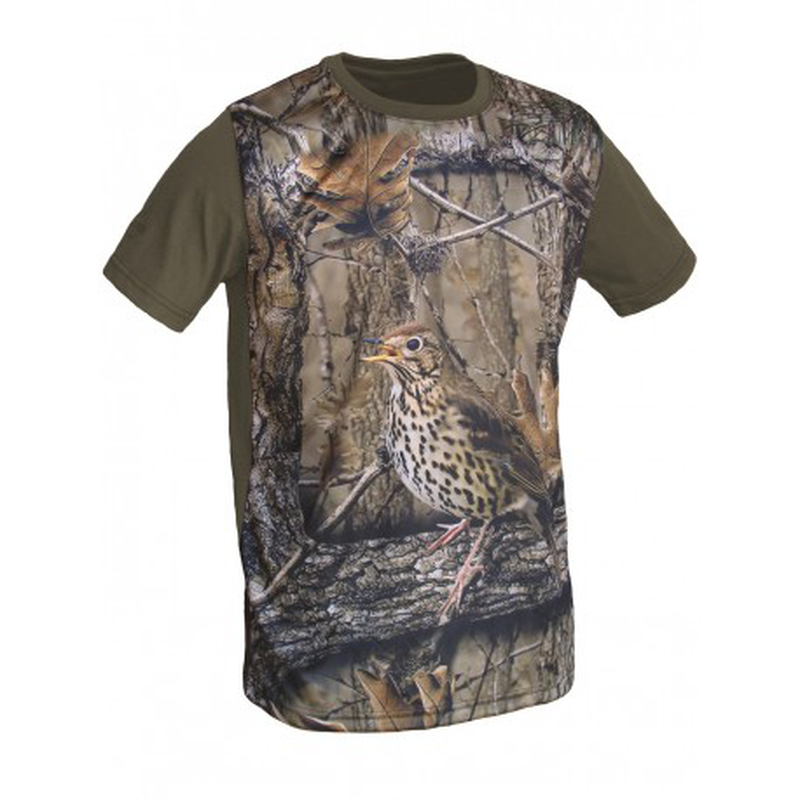 Benisport t-shirt with different animal logos - large , woodcock-null