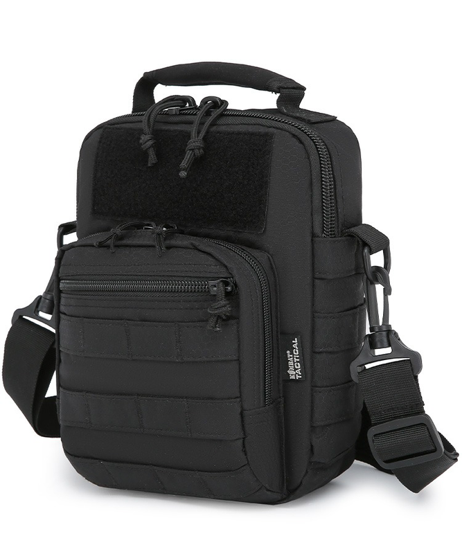 Kombat hex-stop explorer shoulder bag - black-null